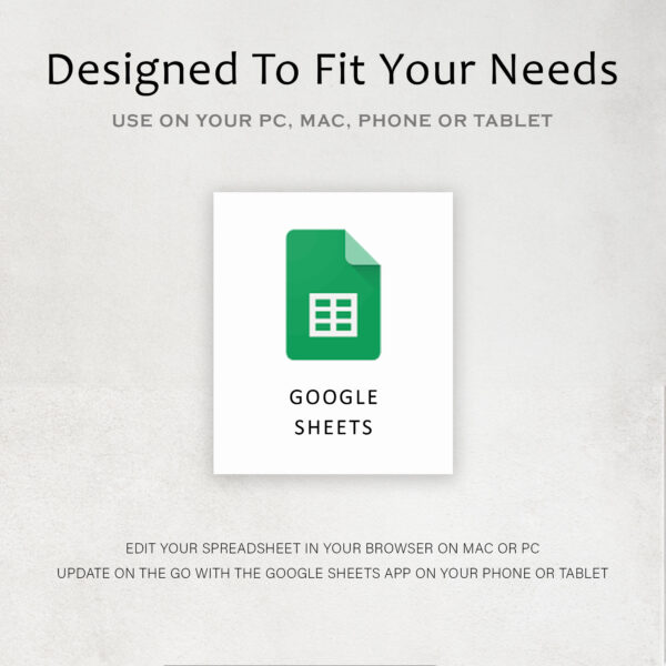 Budget Planner Spreadsheet Google Sheet & Excel Weekly, Biweekly, Monthly, Or Paycheck - Image 8